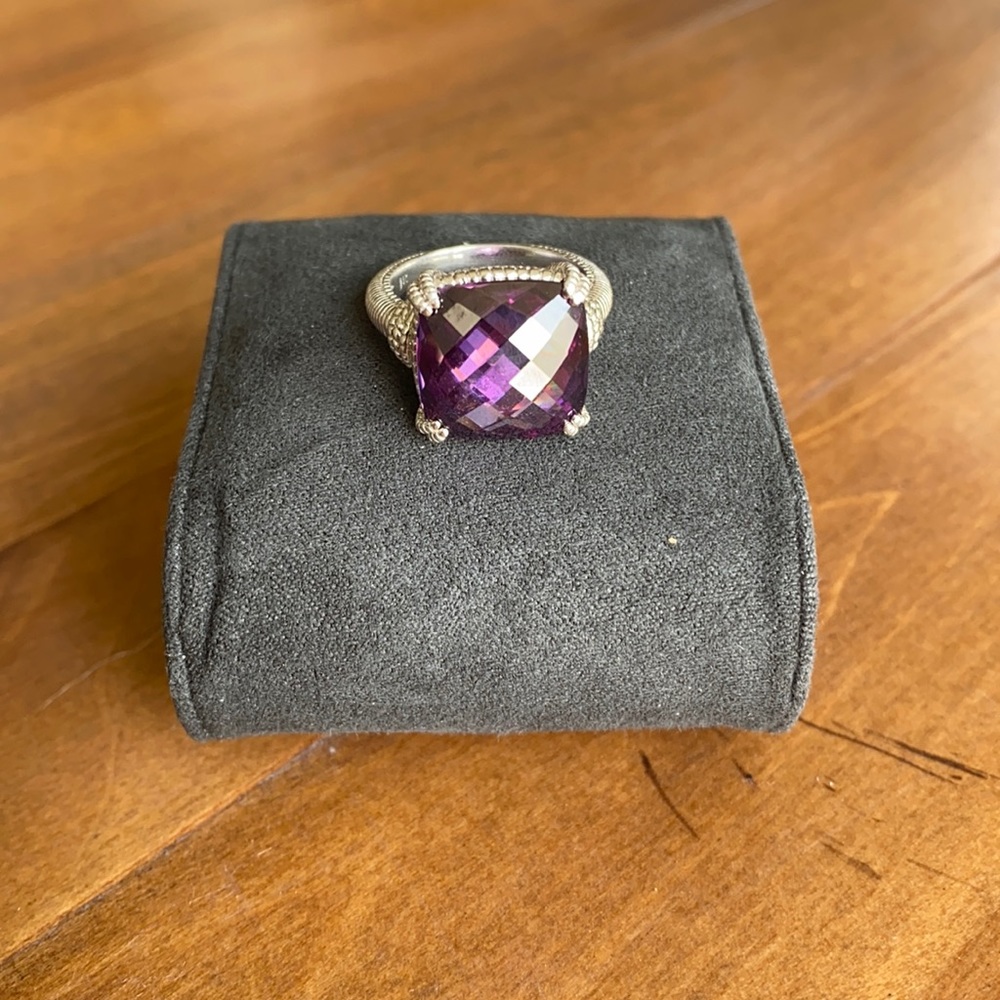 Judith Ripka Amethyst Ring